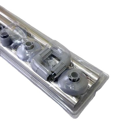 Карниз угловой для ванной Savol SK-8019W, хром, артикул SK-8019W