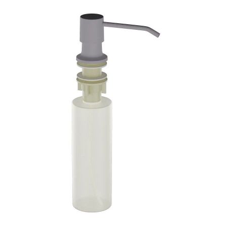 Дозатор для моющего средства Ulgran Quartz UQ-01-04, платина, артикул UQ-01-04