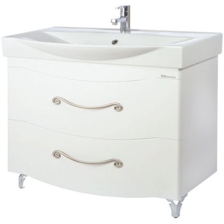 Тумба под раковину Bellezza Сесилия 105 4639718110013 Белая, артикул 4639718110013