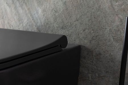 Чаша подвесного унитаза Allen Brau Priority 4.31001.AN антрацит, артикул 4.31001.AN