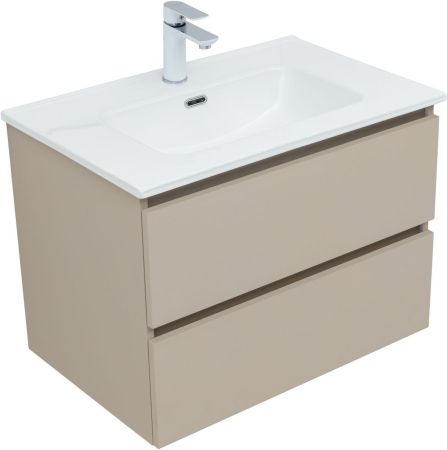 Тумба под раковину Aquanet Вега 2.0 70 бежевый, артикул 00337942