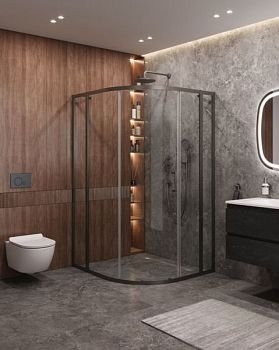 MOLVENO-RH-11-120/110-C-BORO-IV Душевой уголок