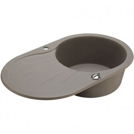 Кухонная мойка Акватон Паола 79 1A714032PA250 Серый шелк, артикул 1A714032PA250