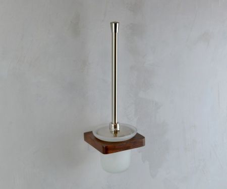 Ершик для унитаза Bronze de Luxe FOREST 10706C, матовый хром, артикул 10706C