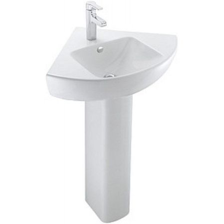 E4710-00 раковина ODEON UP углов1 отв. /50х50/ (бел)