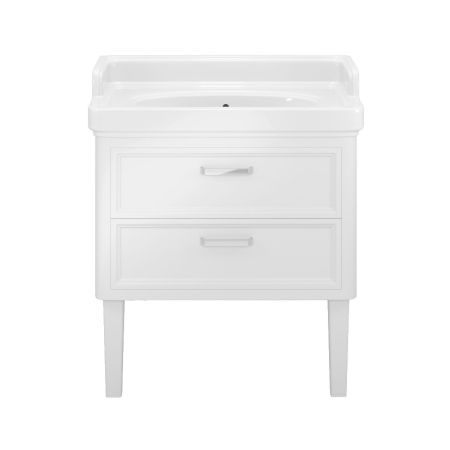 Тумба POMPEI напольная с ящиками 80, белая глянцевая, артикул PO.80.2\WHT