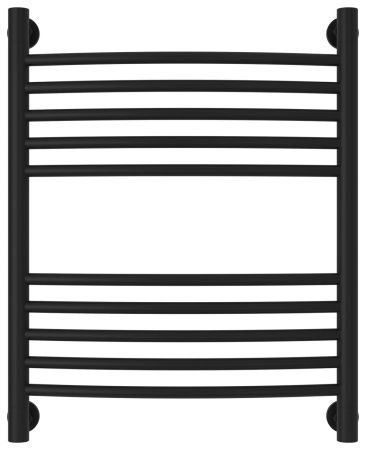 Полотенцесушитель, Сунержа, Богема +, выгнутая, водяной, ширина, мм-550, глубина, мм-105, высота, мм-662, межосевое расстояние-500, подключение-диагональное/нижнее/вертикальное, мощность, Вт-357, присоединительный размер-НР G 1/2" / НР G 3/4" (эксцентрик), артикул 31-0221-6050