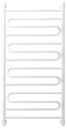 Полотенцесушитель водяной "ЭЛЕГИЯ+" 1200х600 (Матовый белый), артикул 30-0205-1260