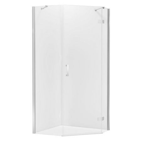 Душевое ограждение NEW TRENDY NEW AZURA L (R) 100x80x195 K-0561 (хром)