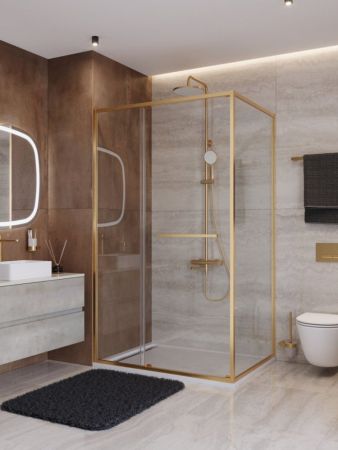 LUX-AH-FS-11-120/90-C-CR Душевой уголок, артикул LUX-AH-FS-11-120/90-C-CR