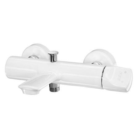 Смеситель для ванны E.C.A. Myra 104102470 Белый, артикул 104102470