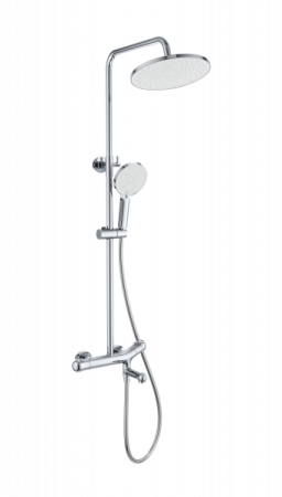 Душевая система с термостатом WONZON & WOGHAND T-1000, Хром (WW-B3057-A-CR) Душевая система с термостатом WONZON & WOGHAND T-1000, Хром (WW-B3057-A-CR)
