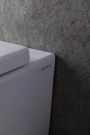 Чаша приставного унитаза Allen Brau Infinity 4.21003.20 белый глянец, артикул 4.21003.20