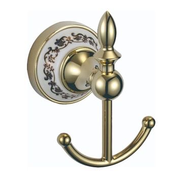 Крючок для ванной комнаты Savol S-06854B, золото