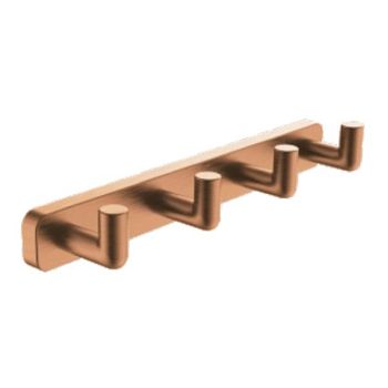 Планка с 4 крючками Raglo R320.054.33, медь
