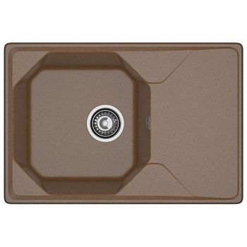 Кухонная мойка GranFest UNIQUE 740L, терракот