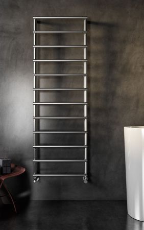 Cordivari Laura, полотенцесушитель водяной 1300/530 мм (10 перекладин), цвет хром, артикул 3551570400005