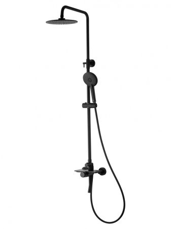 Душевая система WONZON & WOGHAND CLICK, Черный матовый (WW-N3S962-MB)