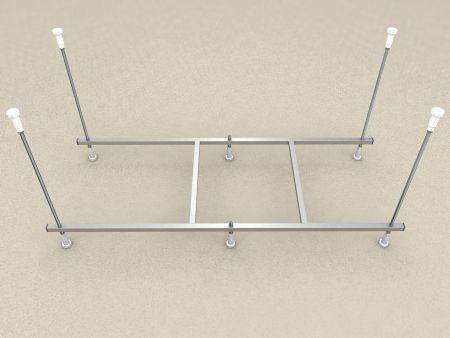 Сборный каркас к ванне Лугано 160/Либерти 160 (шпильки), артикул KAR-0000063