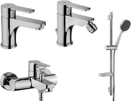 Набор смесителей Paffoni Red 4 в 1 (сет 7), артикул 00255125