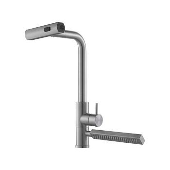 Смеситель для кухни с мультифункциональным изливом FASHUN A57131, сатин