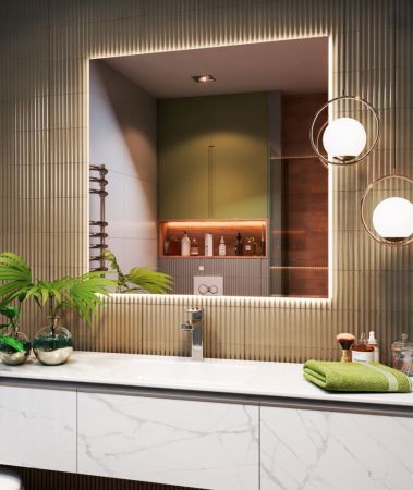 Зеркало VIGO Quadro z.QUA.100.Classic, 100 см, артикул z.QUA.100.Classic