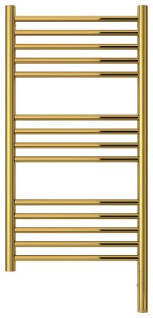 Полотенцесушитель электрический "БОГЕМА 3.0" прямая 800х400 / МЭМ правый (Золото)