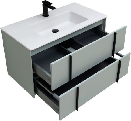 Тумба под раковину Allen Brau Reality 90 1.32006.PWM папирус матовый, артикул 1.32006.PWM