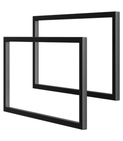 "Fargo" комплект ног для тумб 70,80,100см., артикул FRGN440