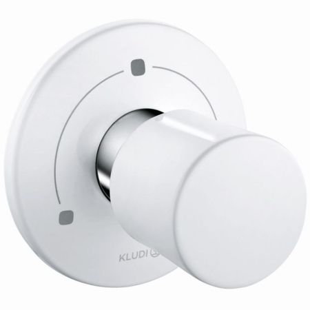 Переключатель потоков Kludi Balance 528469175 Белый Хром