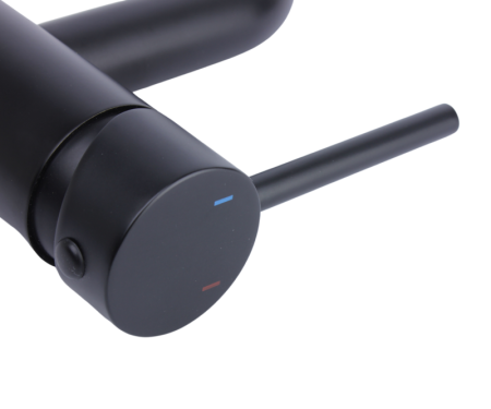 Смеситель для раковины Bronze de Luxe SCANDI 1452B, черный, артикул 1452B