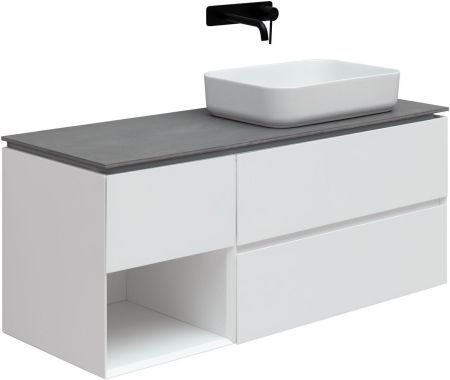 Тумба под раковину Allen Brau Infinity 120 1.21007.WM R белый матовый, артикул 1.21007.WM