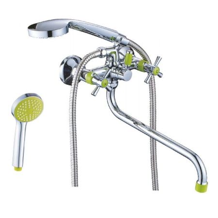 Смеситель для ванны Cron CN22142-12, зеленый, артикул CN22142-12