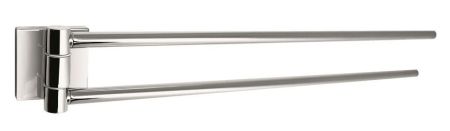 Gedy Fuji, полотенцедержатель двойной поворотный, цвет хром, артикул FJ23(13)