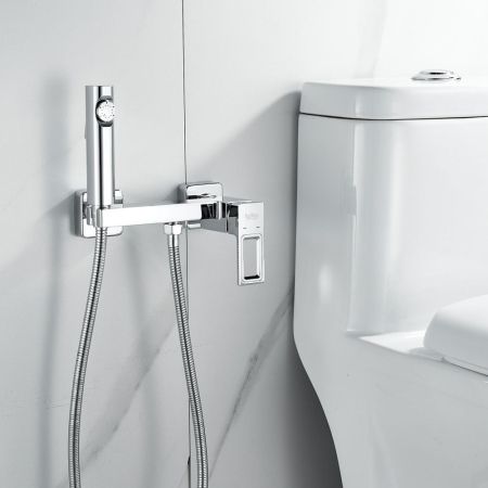 Гигиенический душ со смесителем Raffine F0596-1, хром