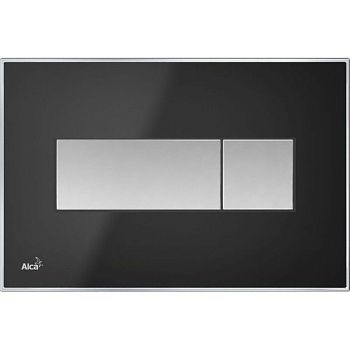 Клавиша смыва Alcaplast Basic M1375 Черная матовая