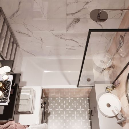 Акриловая ванна Lavinia Boho One 37010080, усиленный армированный корпус ванны, 180x80 см, артикул 37010080