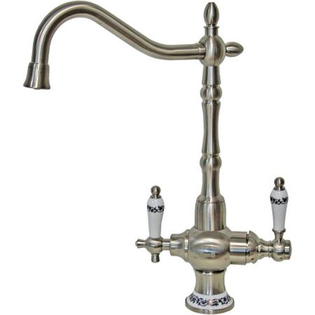 Смеситель для кухни ZorG Clean Water ZR 336 YF-50 NICKEL Никель