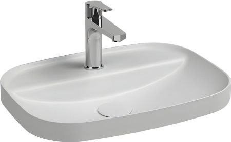 Раковина накладная Allen Brau Fantasy Sphere 55 4.11034.20 белый, артикул 4.11034.20