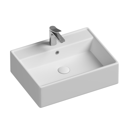 Умывальник чаша накладная прямоугольная Element 590*450*160мм CN6046, артикул CN6046
