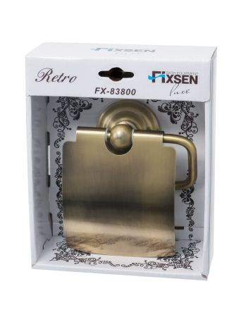 Держатель туалетной бумаги Fixsen Retro FX-83810 Бронза, артикул FX-83810
