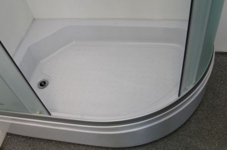 Душевой уголок Parly ZEM120L 120х195 профиль Сатин стекло матовое