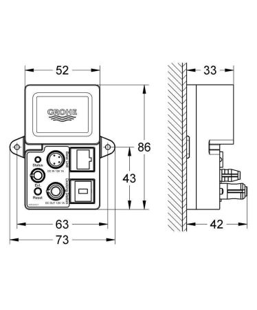 Модуль Bluetooth для F-digital Deluxe GROHE 36371000, шт, артикул 36371000