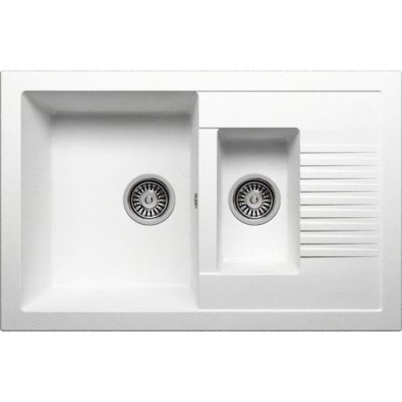 Кухонная мойка Polygran F-21 №26 77 Белая