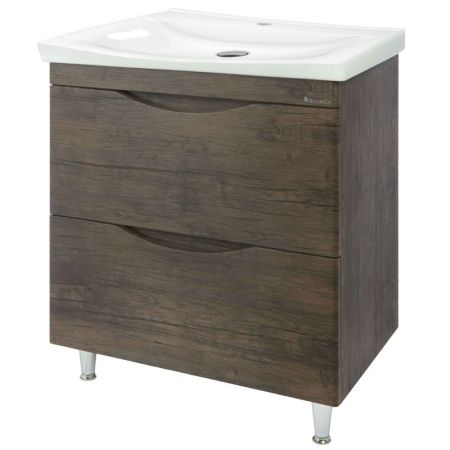 Тумба под раковину Bellezza Санриса 60 4630109000432 Орех, артикул 4630109000432