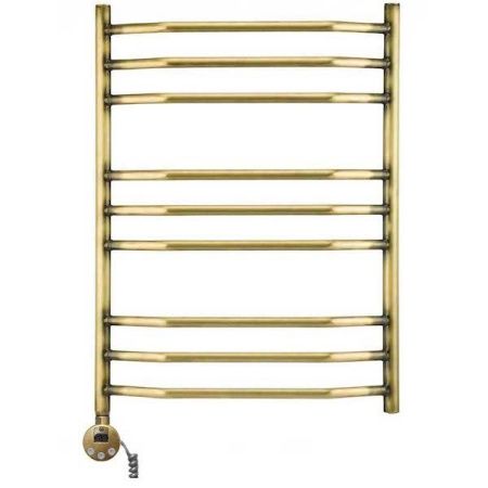 Электрический полотенцесушитель Domoterm Лаура П9 500*700 АБР E L Античная бронза