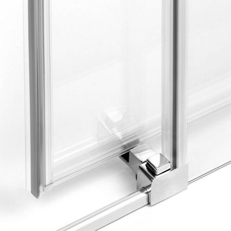 Душевое ограждение NEW TRENDY PRIME 150x80x200 D-0309A/D-0123B (хром), артикул D-0309A/D-0123B