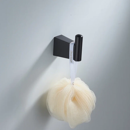 Крючок для ванной комнаты Shevanik SG5711H, черный, артикул SG5711H