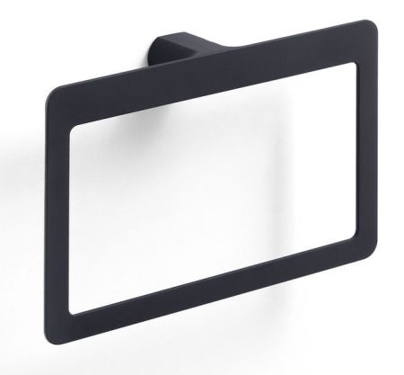 Gedy Pirenei, полотенцедержатель - кольцо, цвет черный матовый, артикул PI70(14)