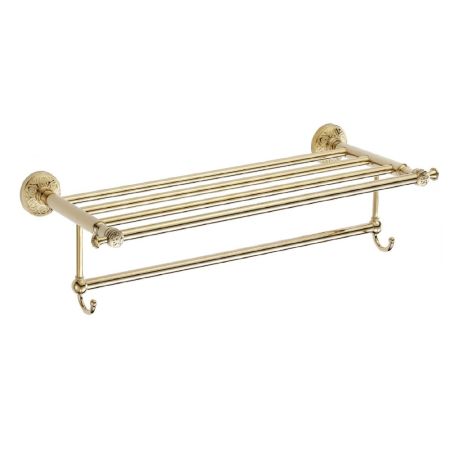 Полка для полотенец Savol S-005844B, золото, артикул S-005844B
